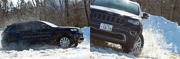 6 新型『Jeep® Cherokee』のお披露目会を兼ねたJeep®フルラインナップ雪上試乗会をレポート！