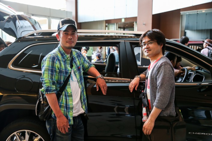 IMG_0238-706x470 新型Jeep® Cherokeeが東京ミッドタウンにやってきた！＜New Jeep® Cherokee Caravan＞レポート！
