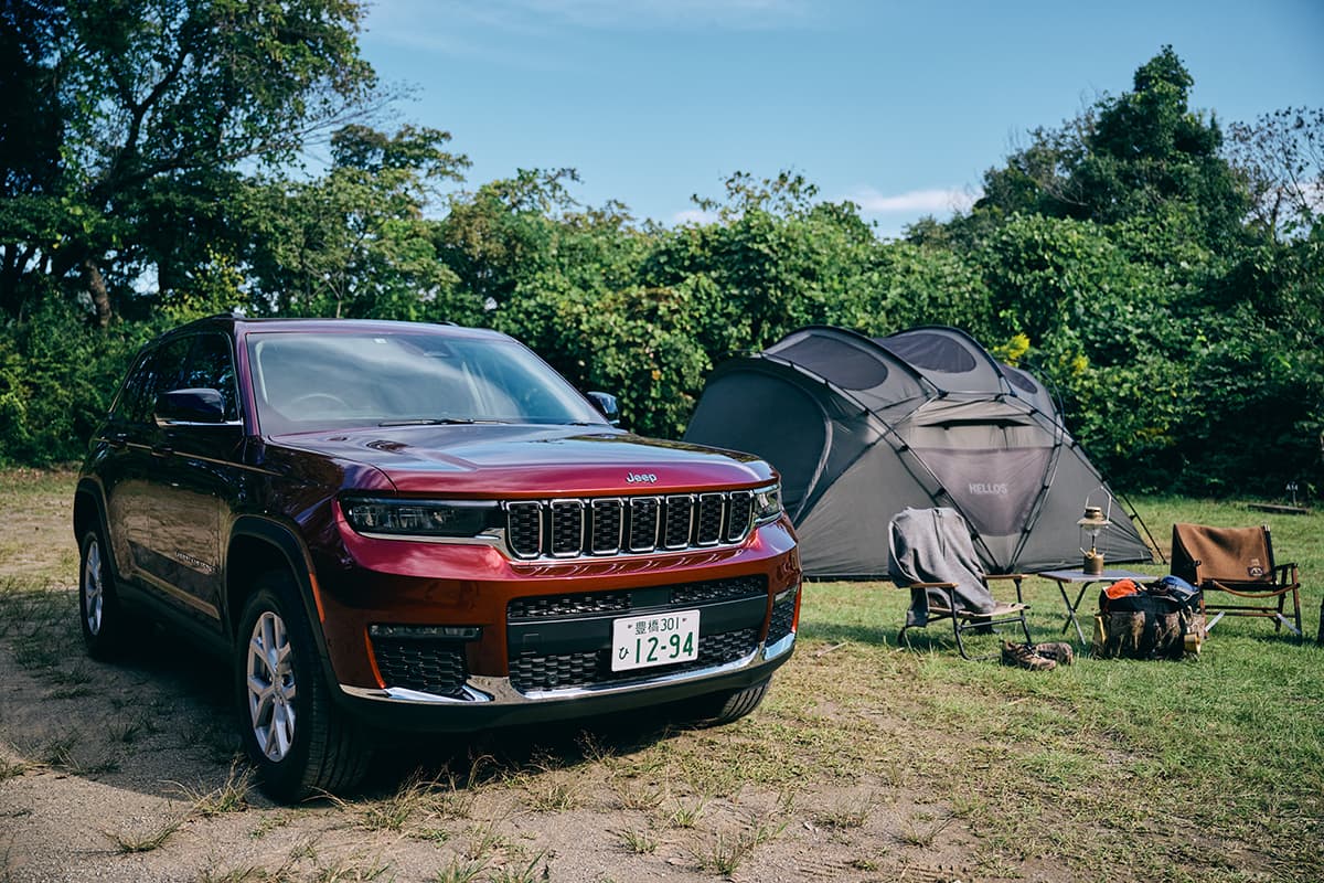 20231013_jeep-0030 【Jeepモデル別・積載企画】新型 Jeep Grand Cherokeeで行くキャンプを人気スタイリスト・平健一がレクチャー