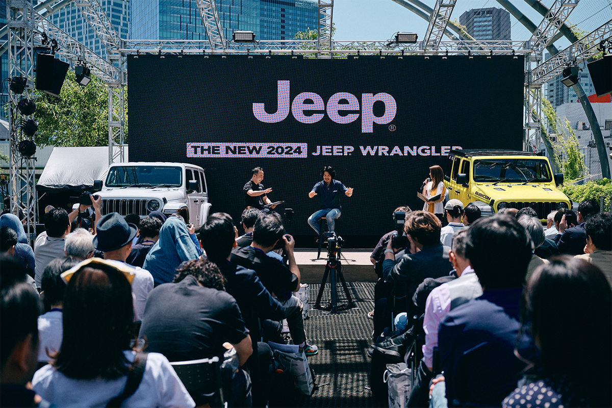 20240510_jeep-0089 新型Jeep Wrangler発表イベント完全レポート Part2 さらなるエイジレスを目指した発表イベントの各コンテンツを紹介。さらに、現Jeepオーナーの新型Wranglerインプレッションを報告。
