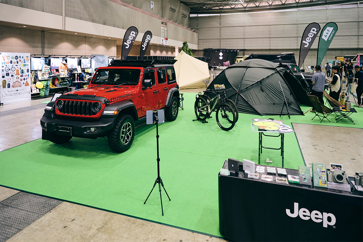 20240628_jeep-0013 JeepがA&Fや富士フイルムとコラボ展示！『東京アウトドアショー2024』at 幕張メッセ