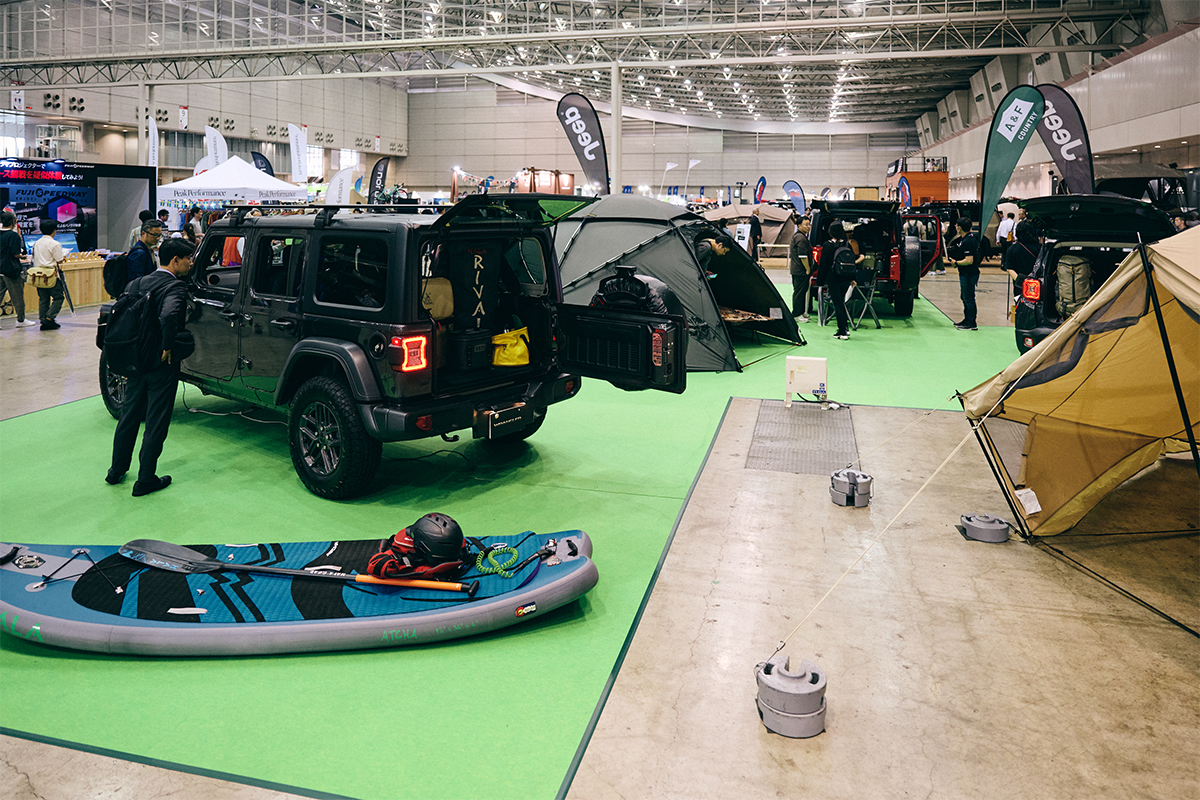 20240628_jeep-0025 JeepがA&Fや富士フイルムとコラボ展示！『東京アウトドアショー2024』at 幕張メッセ