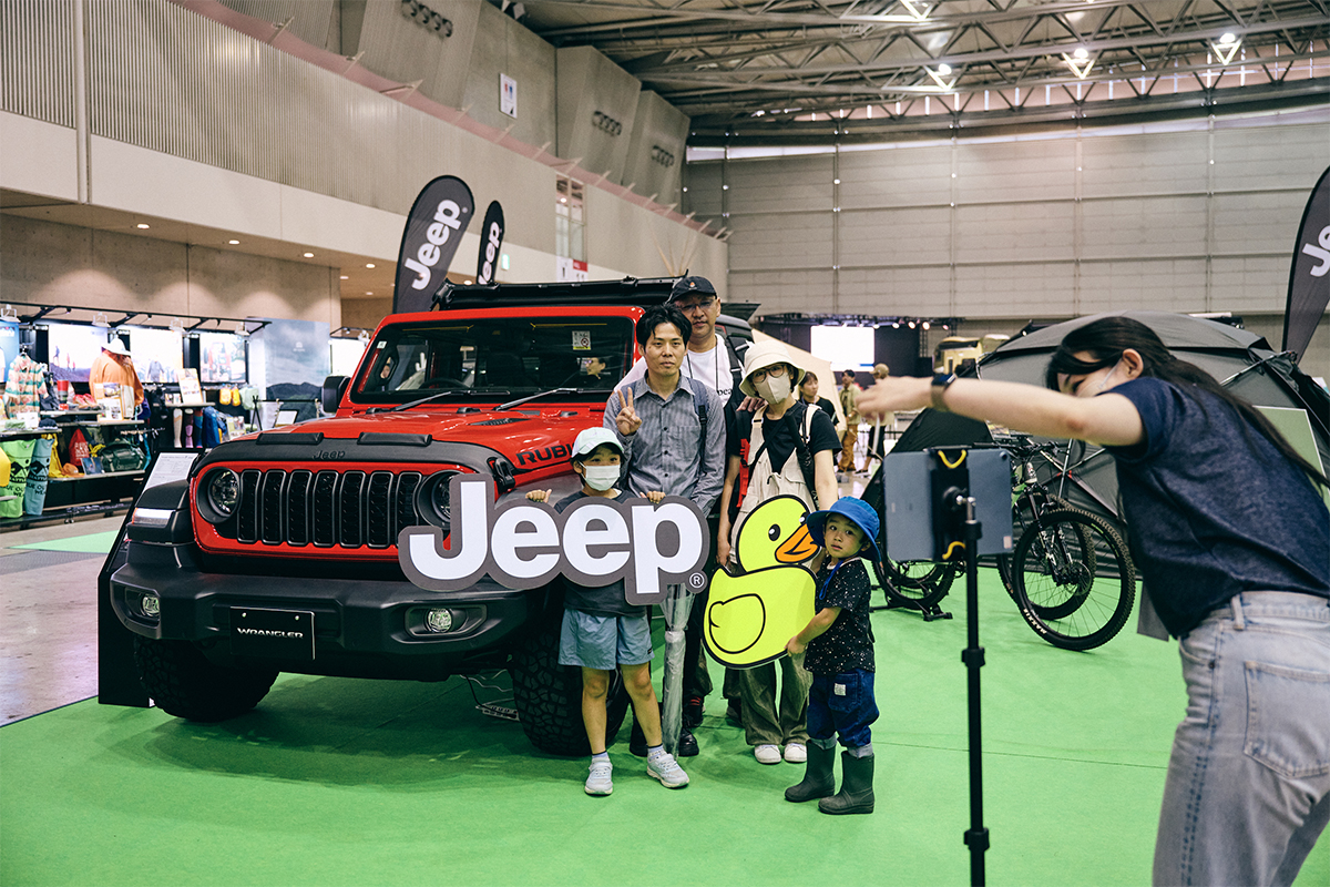 20240628_jeep-0028 JeepがA&Fや富士フイルムとコラボ展示！『東京アウトドアショー2024』at 幕張メッセ