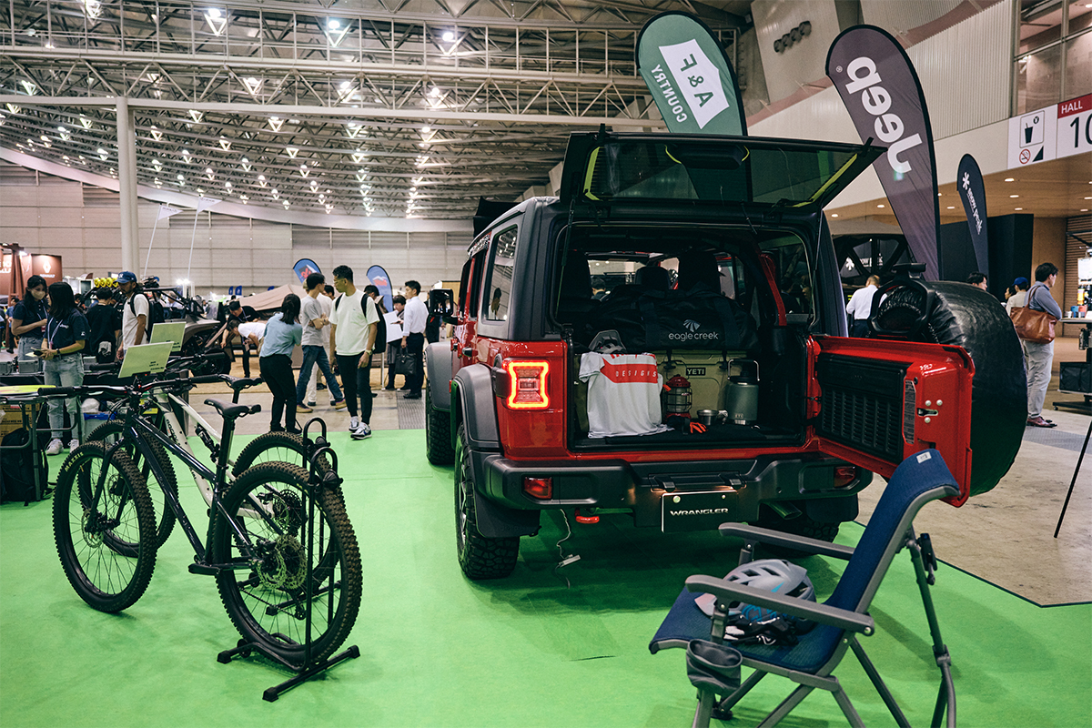 20240628_jeep-0049 JeepがA&Fや富士フイルムとコラボ展示！『東京アウトドアショー2024』at 幕張メッセ