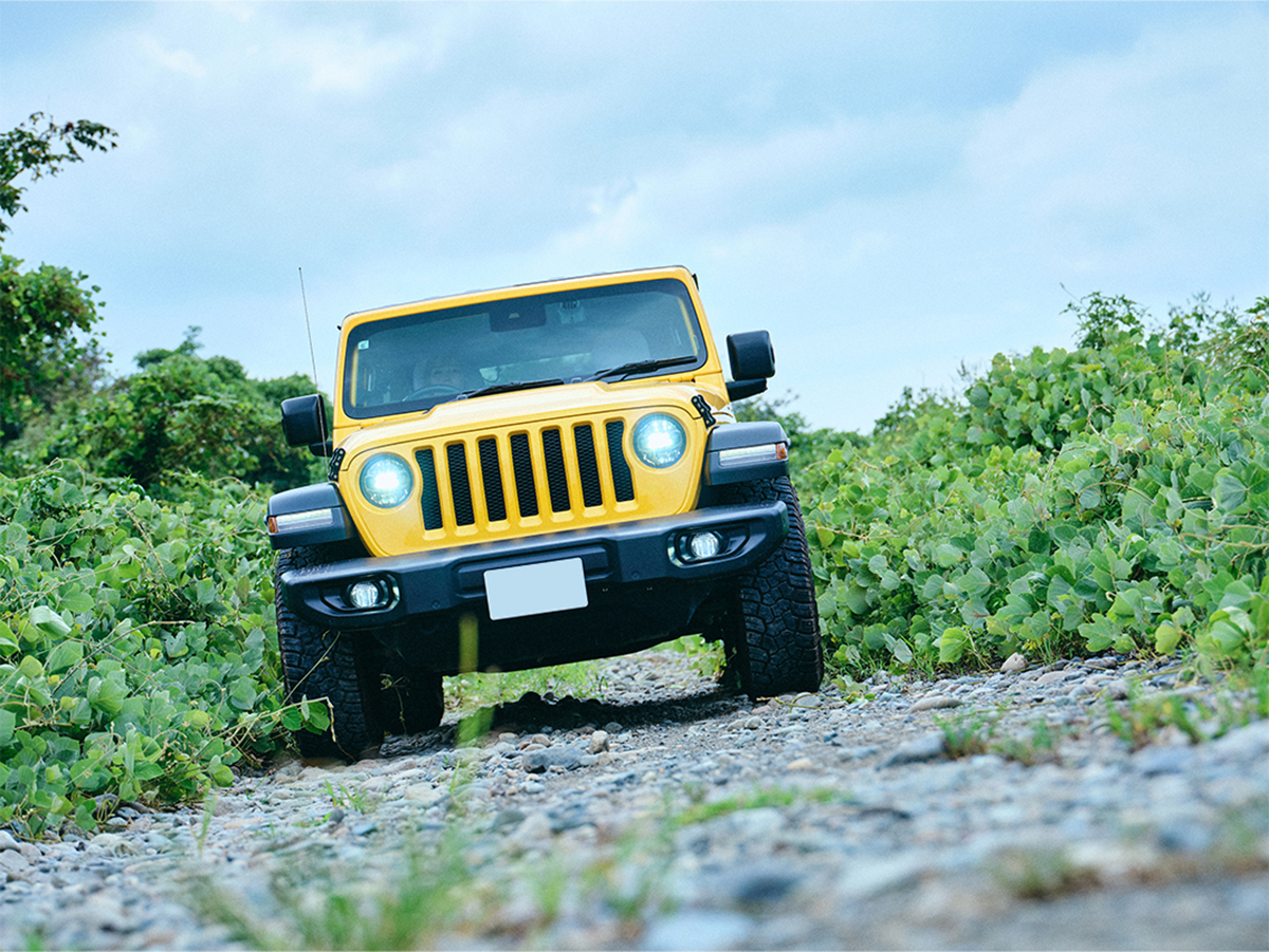 DSF4623 【Jeepオーナーインタビュー】Jeep女子と黄色のラングラーの宝物