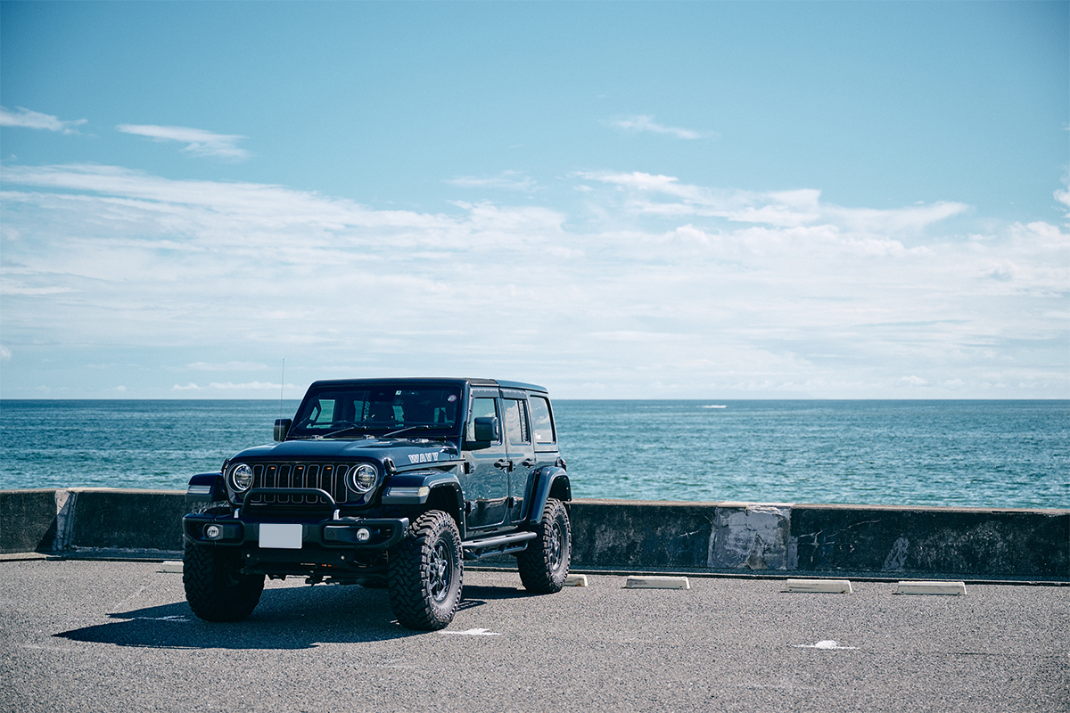 20240909_jeep-0018 【Jeepオーナーインタビュー】仕事も趣味も生き方もJeep。ラングラーで夢を叶えた男・Ryo Takeshima（WAVY LIFE）