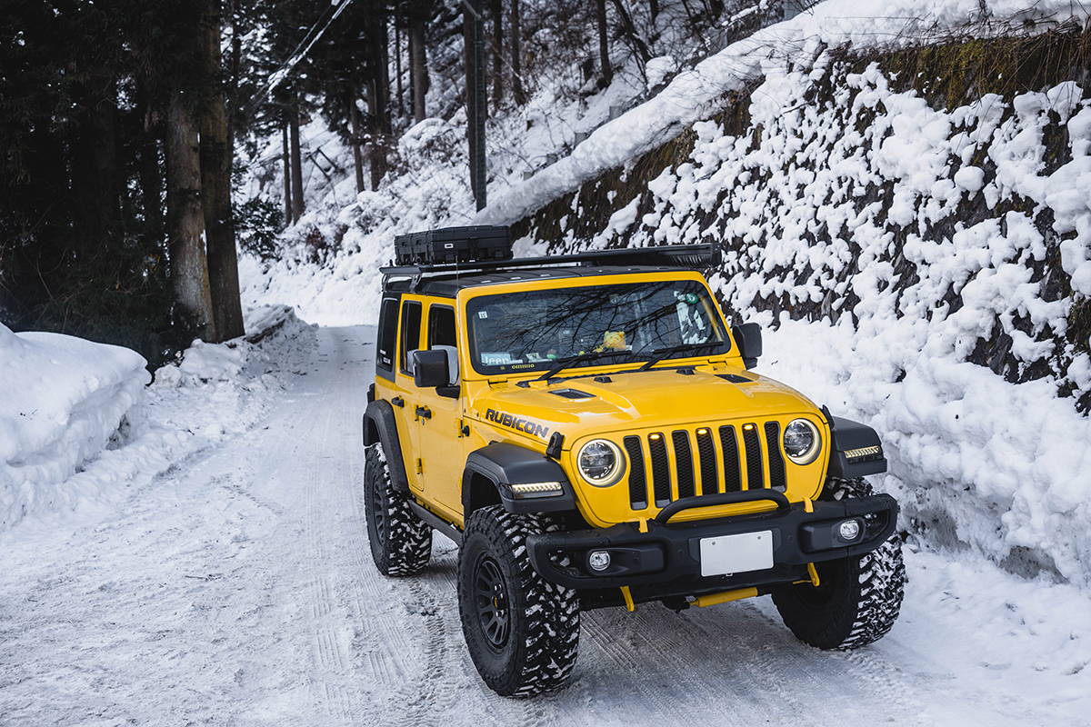冬 【Jeepオーナーインタビュー】クルマとカメラ。憧れのラングラーと共に、春夏秋冬、どこへでも。