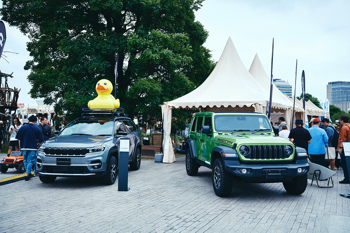 GREENROOM FESTIVAL'25（後編）】Jeepブースに“モヒート”ラングラー