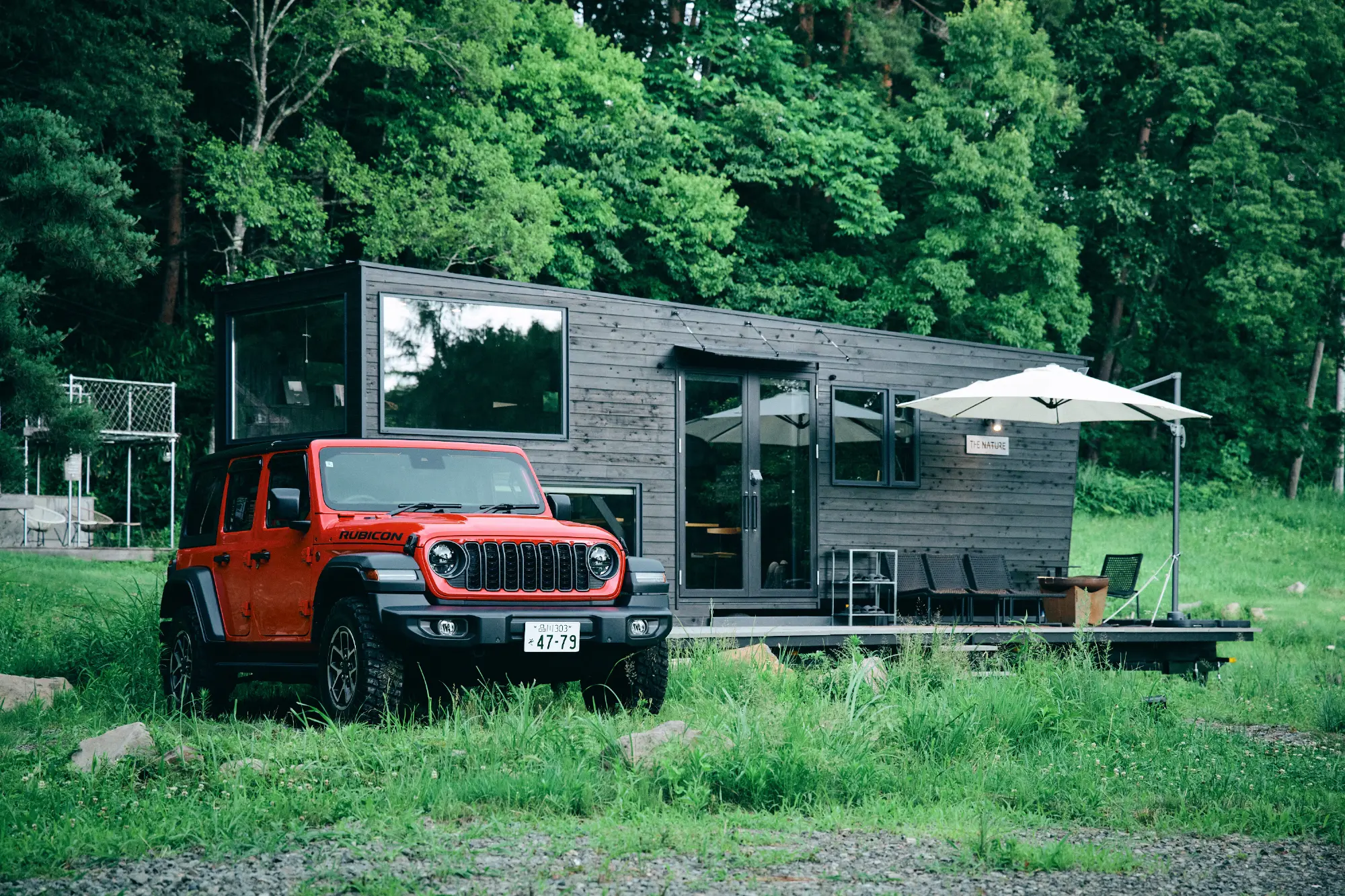 Jeepで行く！“トレーラー型キャビン”で美しい自然とひとつになる非日常