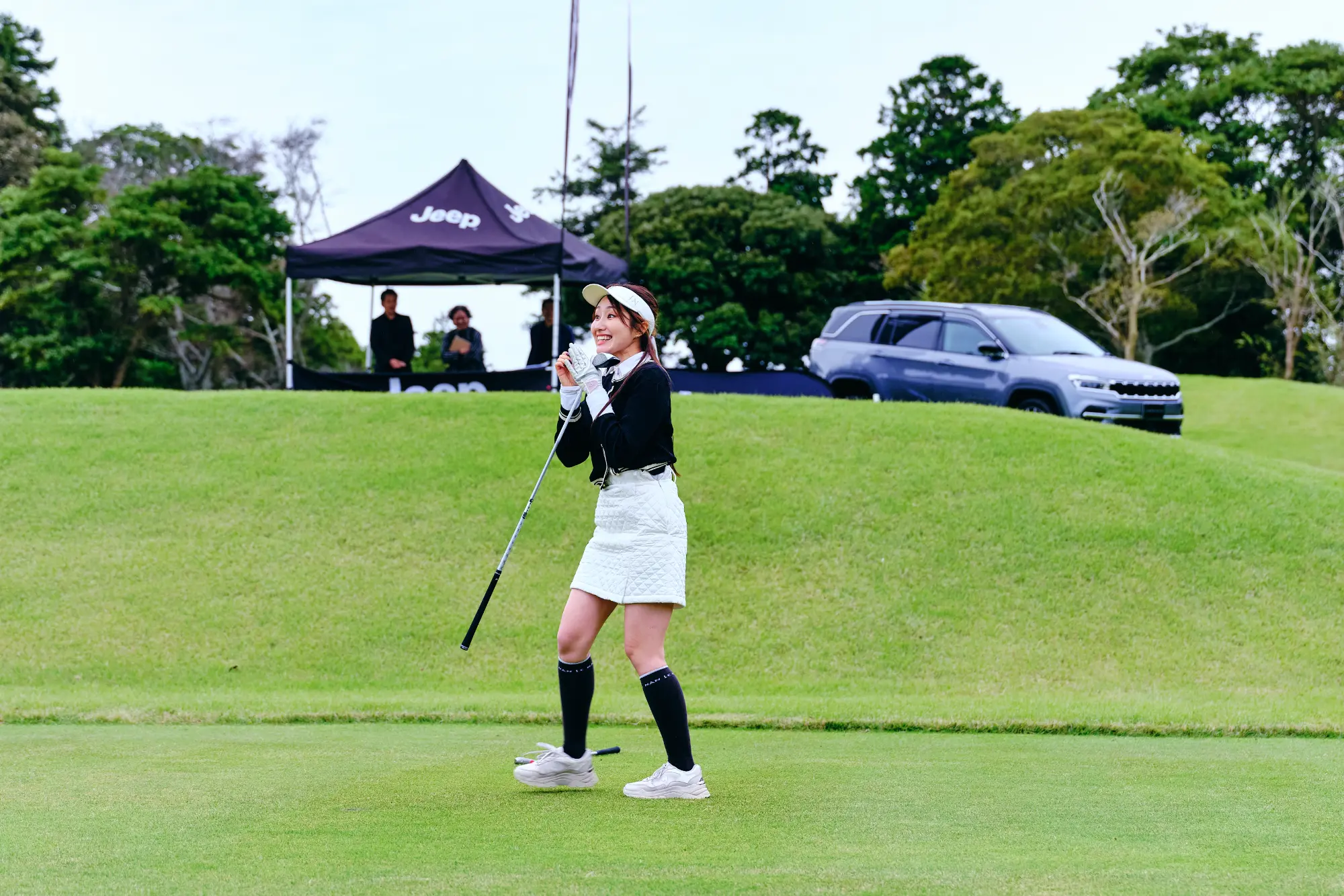DSF0975 ザ・ロイヤルゴルフクラブで開催されたSafari OPEN 2025をJeepがサポート。Jeepならではのアクティビティを提供したゴルフコンペの1日をレポート