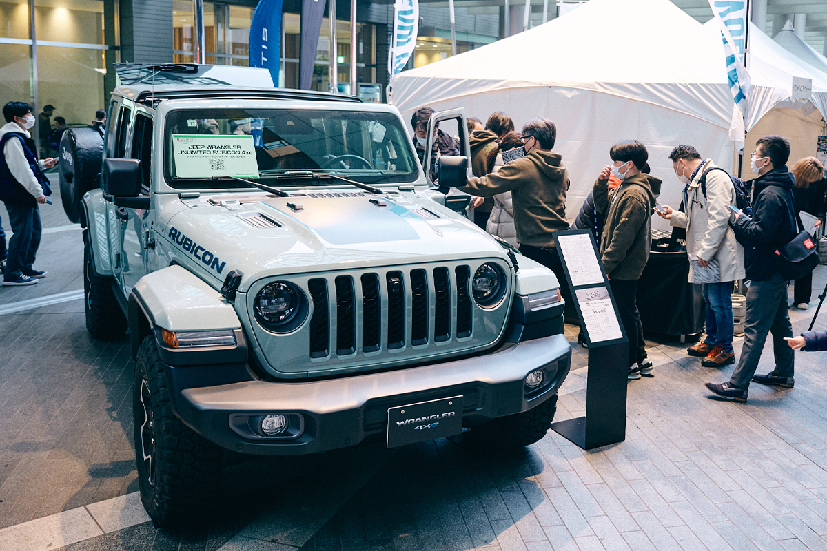 小さなモーターショーでラングラー ルビコン4xeを初公開！ | RealStyle by Jeep®（リアル・スタイル by ジープ）