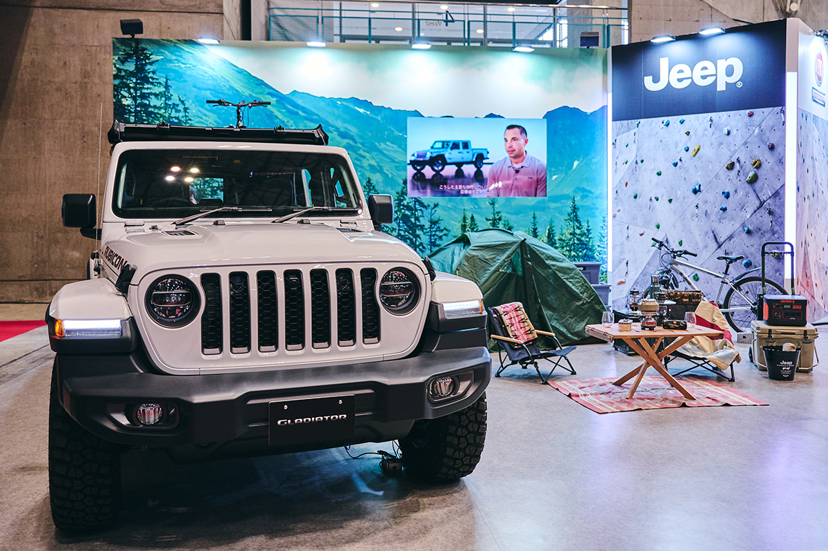 20220210_jeep-0061 【REPORT】『ジャパンキャンピングカーショー2022』が開催！ Jeepがピックアップトラック『Gladiator Rubicon』を日本初披露