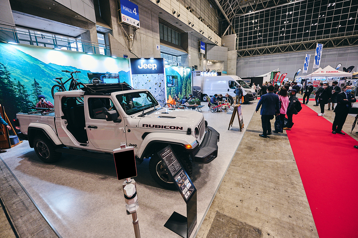 20220210_jeep-0121 【REPORT】『ジャパンキャンピングカーショー2022』が開催！ Jeepがピックアップトラック『Gladiator Rubicon』を日本初披露